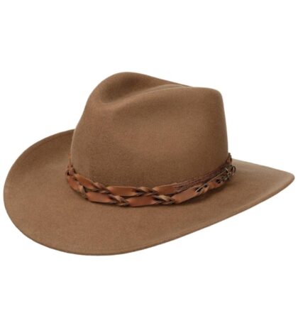 Stetson Western Wollfilzhut Hüte Filzhüte Braun unisex main image Western Wear