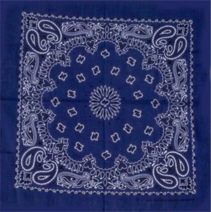 USA Style Bandana-Tuch dunkelblau Accessoires Sonstiges Blau unisex main image Western Wear