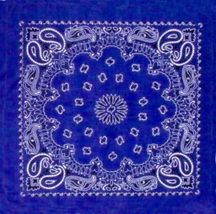 USA Style Bandana-Tuch königsblau Accessoires Sonstiges Blau unisex main image Western Wear