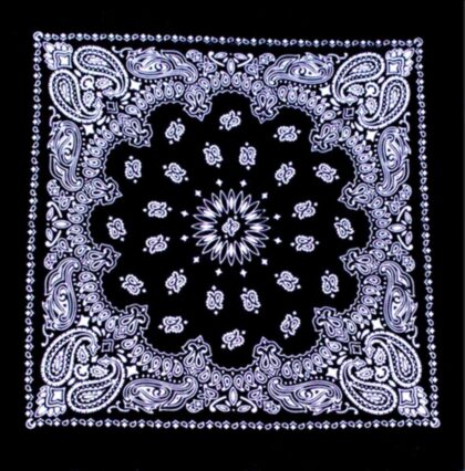 USA Style Bandana-Tuch schwarz Accessoires Sonstiges Schwarz unisex main image Western Wear