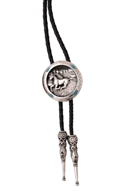 Western Bolotie Running Horse Accessoires Boloties Silber unisex main image Western Wear