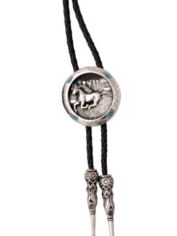 Western Bolotie Running Horse Accessoires Boloties Silber unisex main image Western Wear