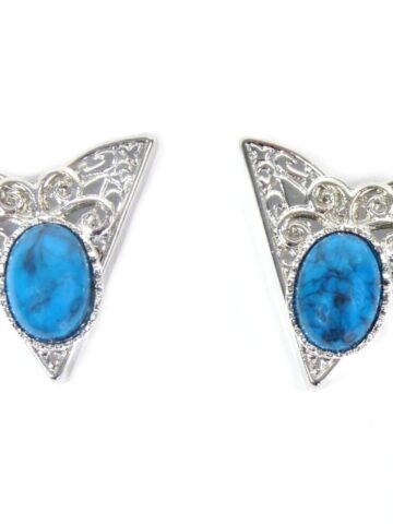 Western Kragenecken Blue Stones Accessoires Kragenecken Silber unisex main image Western Wear