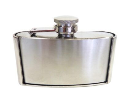 Flachmann Gürtelschnalle Flask 88 ml Gürtel Gürtelschnallen Silber unisex main image Western Wear