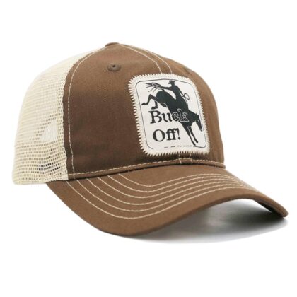 Great Western Trucker Style Cap Buck Off coffee Hüte Caps Braun unisex main image Western Wear