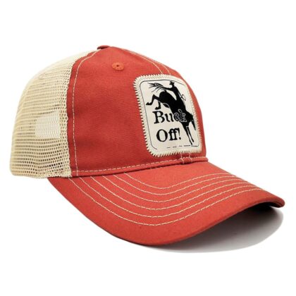 Great Western Trucker Style Cap Buck Off rot Hüte Caps Rot unisex main image Western Wear