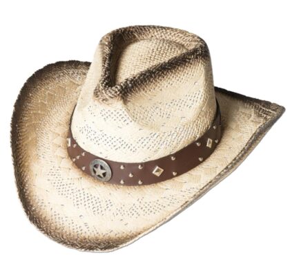 Stars & Stripes Western Strohhut Santiago beige Hüte Strohhüte Beige unisex main image Western Wear