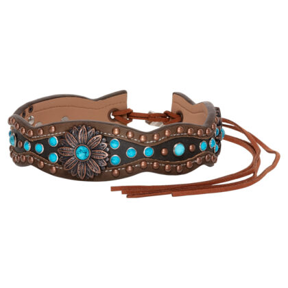 Stars & Stripes Western Style Cowboyhut Hutband HB-58 braun Hüte Hutbänder Braun female main image Western Wear