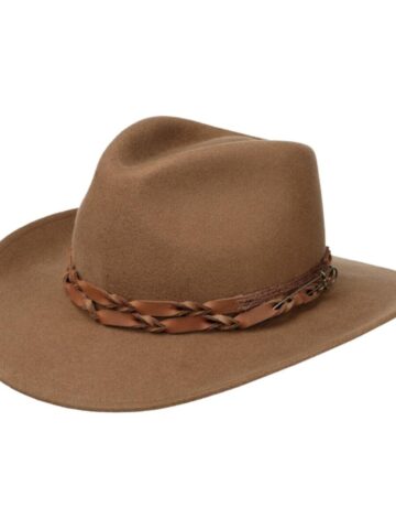 Stetson Western Wollfilzhut Hüte Filzhüte Braun unisex main image Western Wear