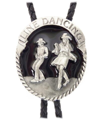 Western Bolotie Line Dancing Accessoires Boloties Silber unisex detail 3