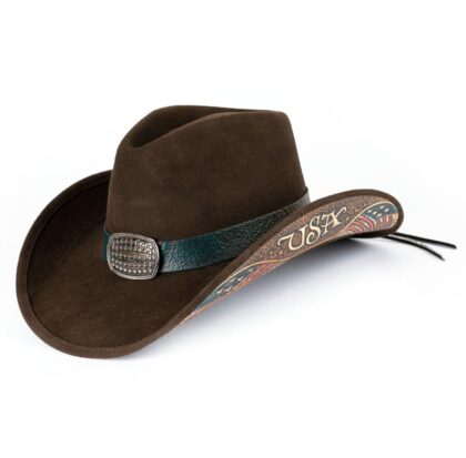 Dallas Hats Western-Filzhut Liberty braun Hüte Filzhüte Braun unisex main image Western Wear