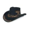 Dallas Hats Westernhut Fort Worth aus Wollfilz Hüte Filzhüte Schwarz unisex main image Western Wear