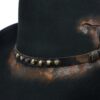 Dallas Hats Westernhut Fort Worth aus Wollfilz Hüte Filzhüte Schwarz unisex detail 3