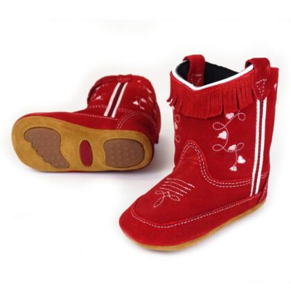 Great Western Baby Westernstiefel Mädchen rot Wildleder Kids Stiefel Rot female main image Western Wear