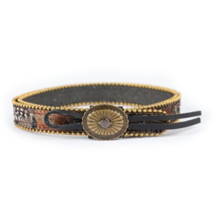 Great Western Feder Hutband HB-300 - der perfekte Western-Look Hüte Hutbänder Braun unisex main image Western Wear