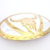Great Western Gürtelschnalle German Silver Stierkopf Gürtel Gürtelschnallen Gold unisex detail 1