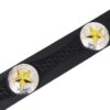 Great Western Leder-Westerngürtel mit Sheriffstern und Westernschnalle schwarz Gürtel Ledergürtel Schwarz unisex detail 1