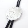 Great Western Set Silber graviert mit Bolo Tie, Kragenecken & Gürtelschnalle Gürtel Gürtelschnallen Silber unisex detail 2