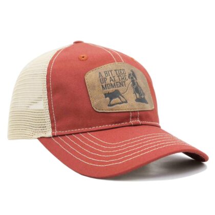 Great Western Trucker Style Cap A bit tied up rot Hüte Caps Rot unisex main image Western Wear