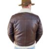 Great Western Vintage Style Fliegerjacke aus Anilin Rindsleder braun Outdoor Lederjacken Braun male detail 1