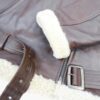 Great Western Vintage Style Fliegerjacke aus Anilin Rindsleder braun Outdoor Lederjacken Braun male detail 3