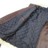 Great Western Vintage Style Fliegerjacke aus Anilin Rindsleder braun Outdoor Lederjacken Braun male detail 4