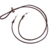 Lederkinnriemen für Westernhüte mit Haken braun Hüte Zubehör Braun unisex main image Western Wear