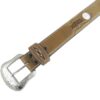 Nocona Leder Westerngürtel Mason Gürtel Ledergürtel Braun unisex detail 1