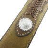 Nocona Leder Westerngürtel Mason Gürtel Ledergürtel Braun unisex detail 2
