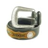 Nocona Leder Westerngürtel Ryan Gürtel Ledergürtel Schwarz unisex main image Western Wear