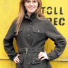 Scippis Sussex Oilskin-Jacke braun Outdoor Oilskin Jacken Braun female main image Western Wear
