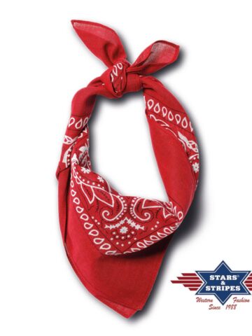 Stars & Stripes American Style Bandana-02 red Accessoires Sonstiges Rot unisex main image Western Wear