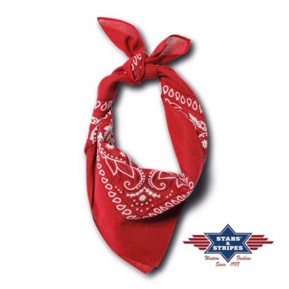 Stars & Stripes American Style Bandana-02 red Accessoires Sonstiges Rot unisex main image Western Wear