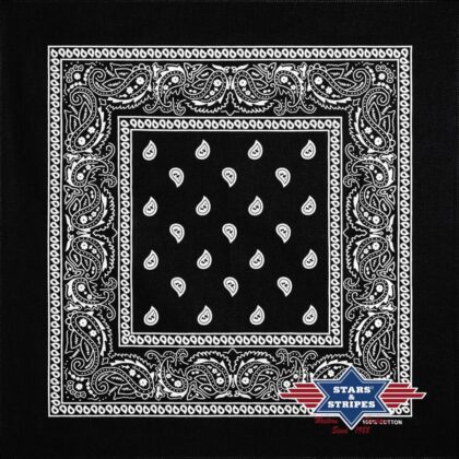 Stars & Stripes American Style Bandana-03 black Accessoires Sonstiges Schwarz unisex detail 1