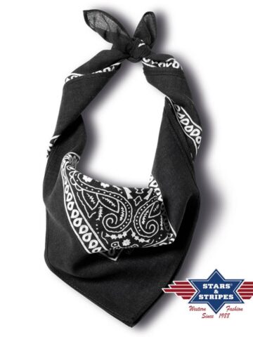 Stars & Stripes American Style Bandana-03 black Accessoires Sonstiges Schwarz unisex main image Western Wear