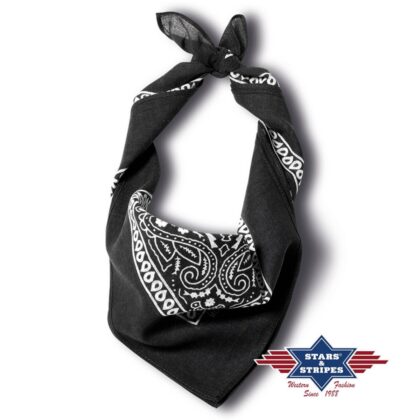 Stars & Stripes American Style Bandana-03 black Accessoires Sonstiges Schwarz unisex main image Western Wear