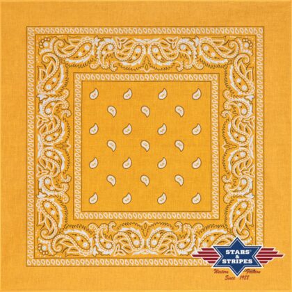 Stars & Stripes American Style Bandana-05 yellow Accessoires Sonstiges Gelb unisex detail 1