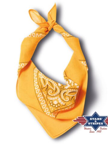 Stars & Stripes American Style Bandana-05 yellow Accessoires Sonstiges Gelb unisex main image Western Wear