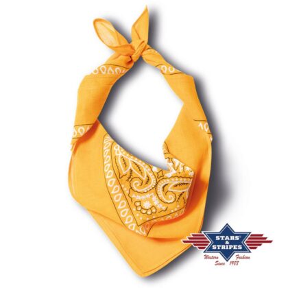 Stars & Stripes American Style Bandana-05 yellow Accessoires Sonstiges Gelb unisex main image Western Wear