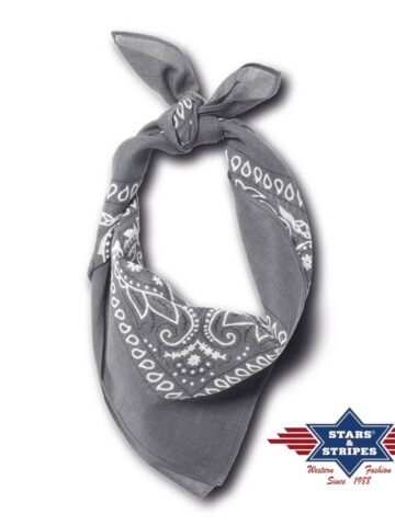 Stars & Stripes American Style Bandana-11 grey Accessoires Sonstiges Grau unisex main image Western Wear