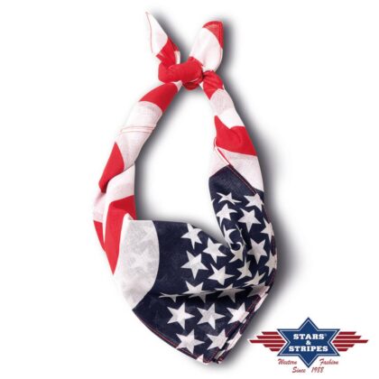 Stars & Stripes American Style Bandana-13 USA 2 Accessoires Sonstiges Mehrfarbig unisex main image Western Wear