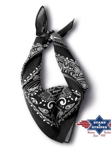 Stars & Stripes American Style Bandana-15 black Accessoires Sonstiges Schwarz unisex main image Western Wear