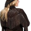 Stars & Stripes Damen Leder-Fransenjacke Yuma braun Outdoor Lederjacken Braun female detail 2