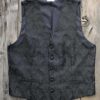 Stars & Stripes Herren Western Old Style Weste Lincoln schwarz Cowboys Old Style Schwarz male detail 1