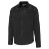Stars & Stripes Herren Westernhemd Brody schwarz Langarm Cowboys Westernhemden Schwarz male main image Western Wear