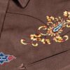 Stars & Stripes Herren Westernhemd Hogan braun Langarm Cowboys Westernhemden Braun male detail 2