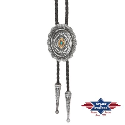 Stars & Stripes Western Bolotie BT-57 Accessoires Boloties Silber unisex main image Western Wear