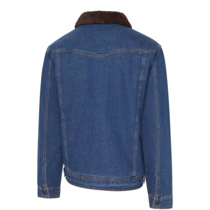 Stars & Stripes Western Ethno-Style Herren Denimjacke BULLOCK blau Outdoor Jacken Blau male detail 1