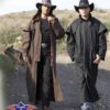 Stars & Stripes Western Staubmantel / Duster Trail braun Outdoor Duster Braun male detail 1