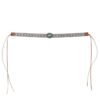 Stars & Stripes Western Style Cowboyhut Hutband HB-51 braun Hüte Hutbänder Braun unisex detail 2